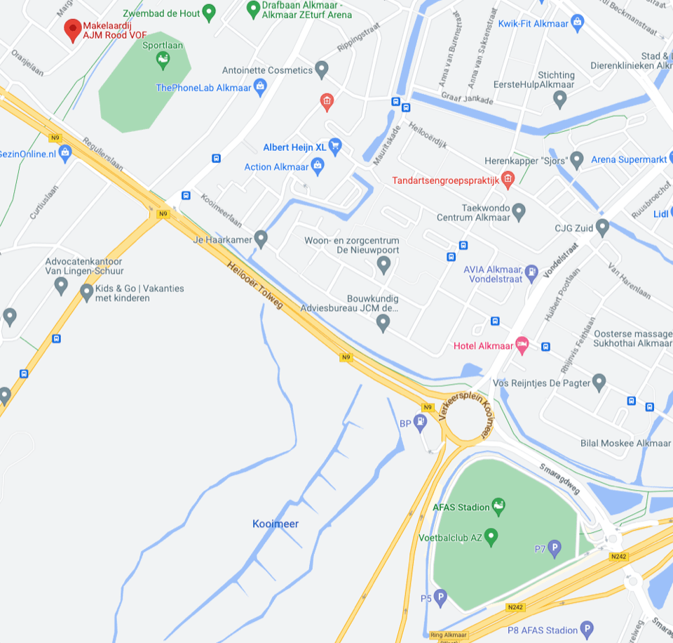 Makelaardij Rood - Locatie